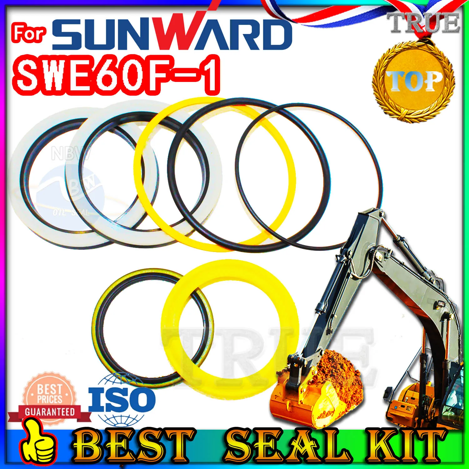 For Sunward SWE60F-1 Oil Seal Repair Kit Boom Arm Bucket Excavator Hydraulic Cylinder SWE60F 1 Planetary Axle STICK adjuster
For Sunward SWE60F-1 Oil Seal Repair Kit Boom Arm Bucket Excavator Hydraulic Cylinder SWE60F 1 Planetary Axle STICK adjuster