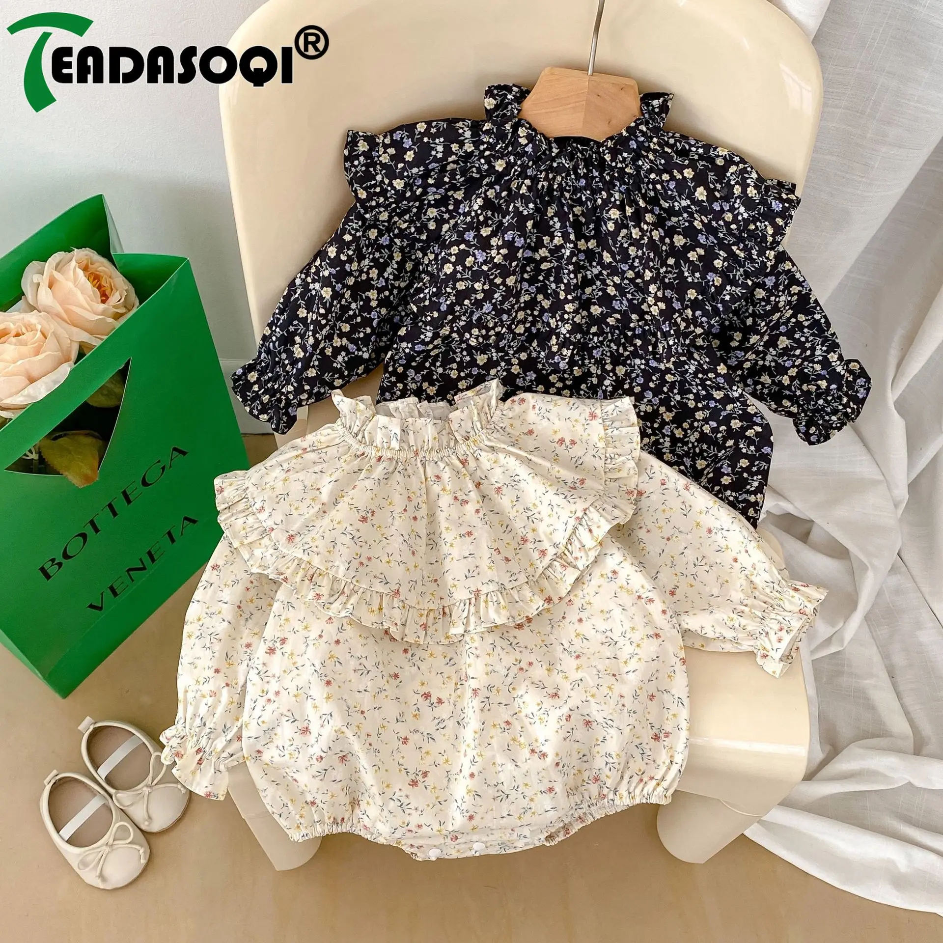 2023 Autummn One-piece Kids Baby Girls Bodysuits Pretty Princess Full Sleeve Floral Ruched Jumpsuits Toddler Infant Newborn
2023 Autummn One-piece Kids Baby Girls Bodysuits Pretty Princess Full Sleeve Floral Ruched Jumpsuits Toddler Infant Newborn