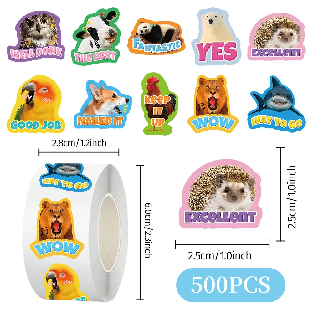 100-500pcs Cute Toy English Encouragement Reward Sticker Teaching Material Stationery Decal for Water Bottle Gift DIY Waterproof
100-500pcs Cute Toy English Encouragement Reward Sticker Teaching Material Stationery Decal for Water Bottle Gift DIY Waterproof