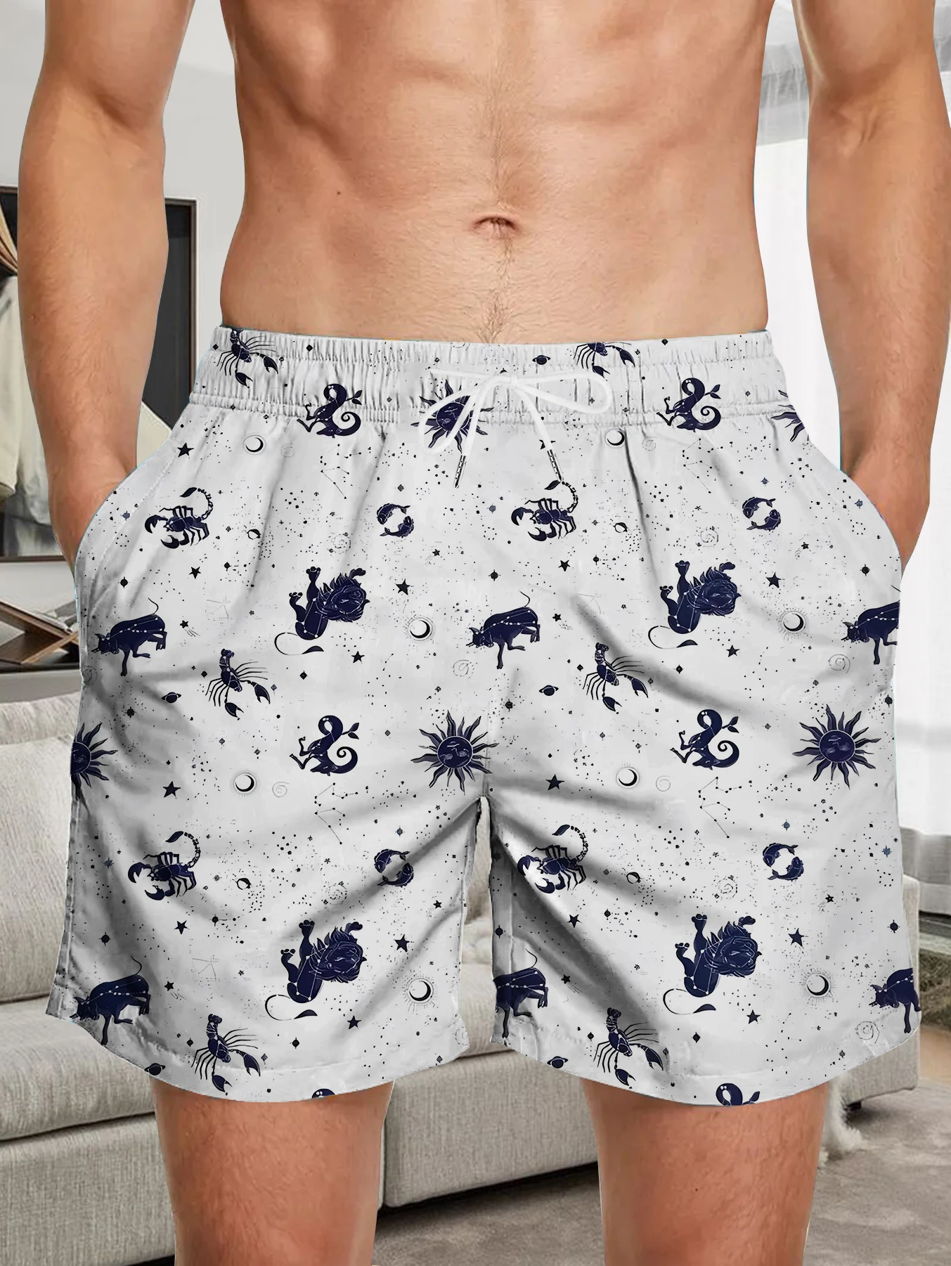 Plus Size Men Digital Printed Shorts Full Print Quick Dry Polyester Beach Trunks
Plus Size Men Digital Printed Shorts Full Print Quick Dry Polyester Beach Trunks