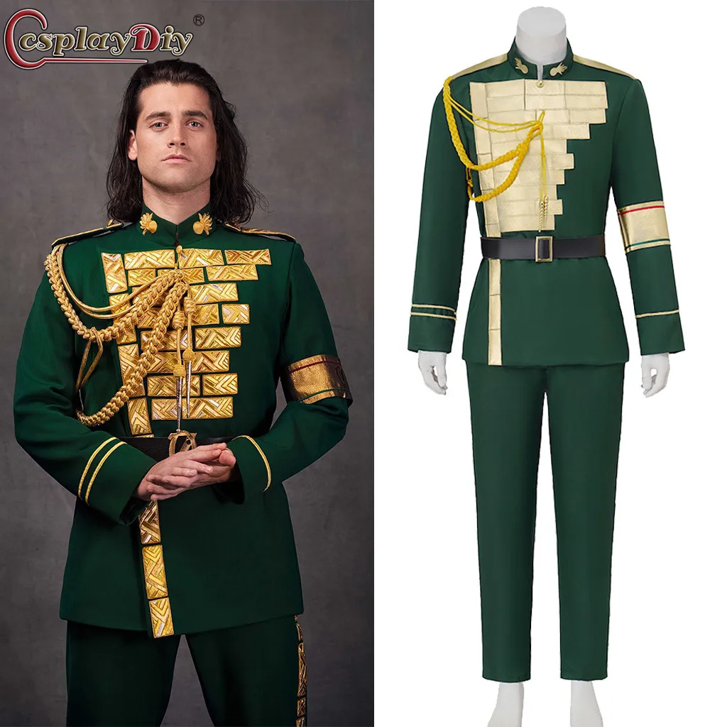 Cosplaydiy Musical WICKED Fiyero Costume Mens Military Officer Uniform Musical Soldier Cosplay Officer Jacket Suit Custom Made
Cosplaydiy Musical WICKED Fiyero Costume Mens Military Officer Uniform Musical Soldier Cosplay Officer Jacket Suit Custom Made