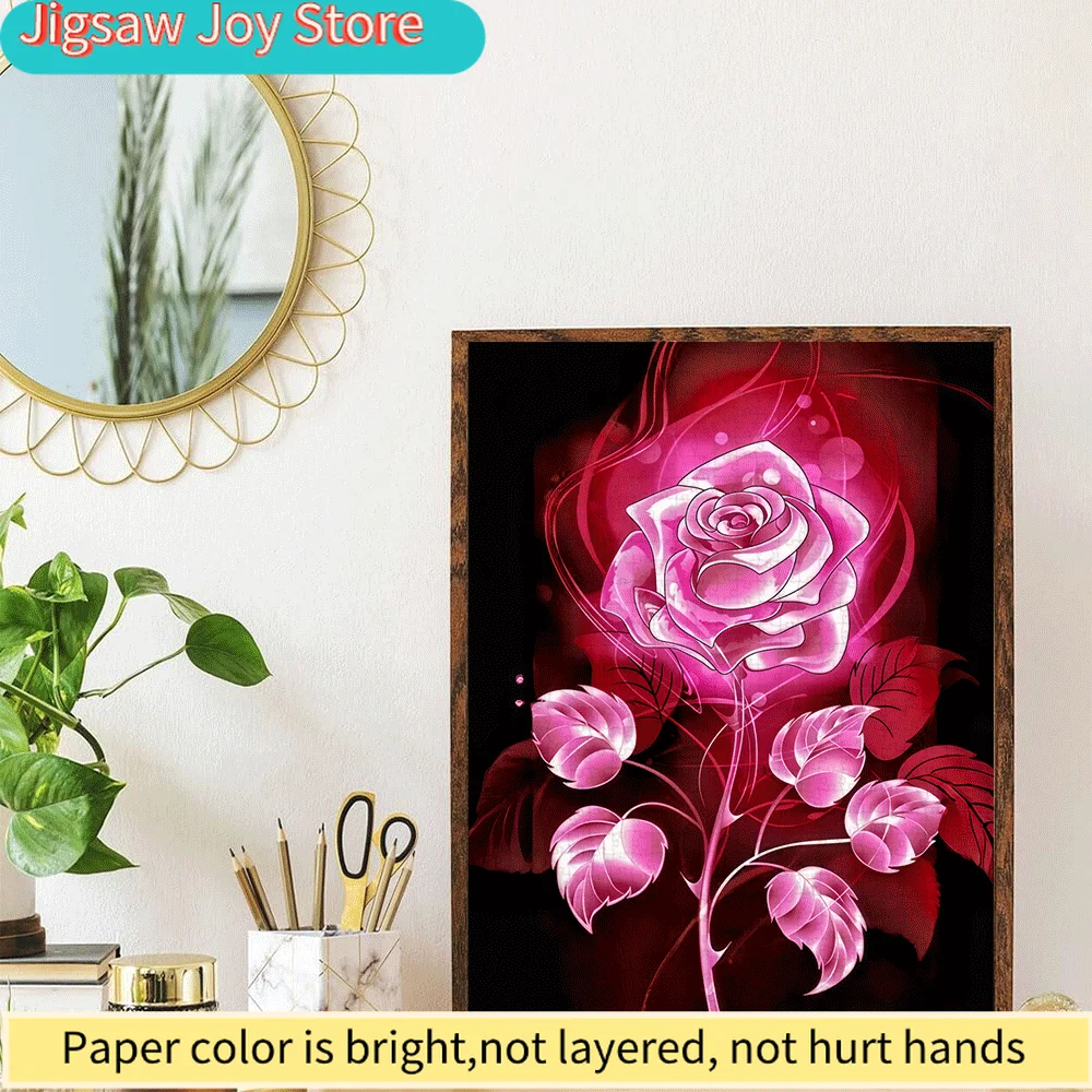 Набор из 1000 розовых светящихся бумажных пазлов-головоломок - Большая развивающая игра для всей семьи, для взаимодействия и домашнего декора, яркие цвета
Набор из 1000 розовых светящихся бумажных пазлов-головоломок - Большая развивающая игра для всей семьи, для взаимодействия и домашнего декора, яркие цвета