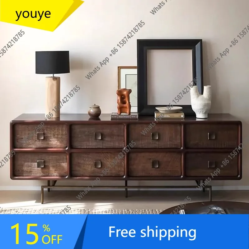 N68 Nordic solid wood furniture TV cabinet retro custom simple designer style high-end fashion
N68 Nordic solid wood furniture TV cabinet retro custom simple designer style high-end fashion