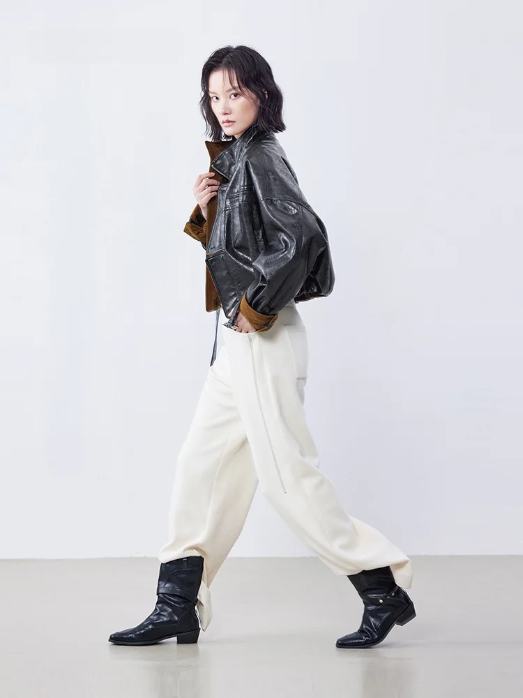 XMOOM2025 Winter New Micro Texture Color Blo Decorative Line Straight Casual Pants Women's l Waist Zipper Polyester B...
XMOOM2025 Winter New Micro Texture Color Blo Decorative Line Straight Casual Pants Women's l Waist Zipper Polyester B...