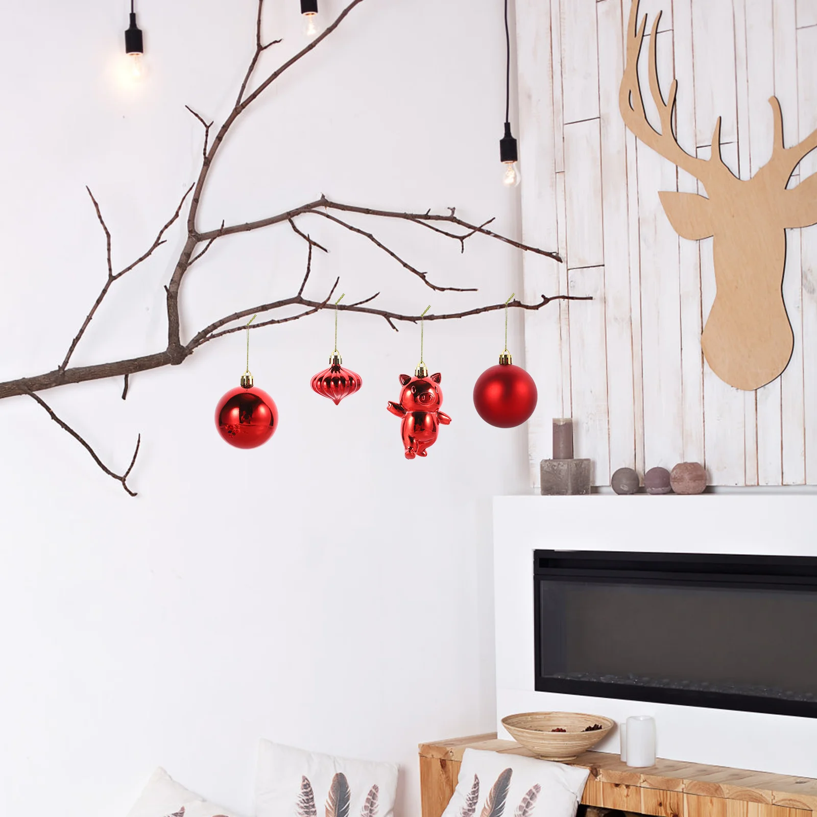 30Pcs Bright Glossy Christmas Balls Ornaments Xmas Tree Hanging Decoration Xmas Party Holiday Decorations Christmas Balls 
30Pcs Bright Glossy Christmas Balls Ornaments Xmas Tree Hanging Decoration Xmas Party Holiday Decorations Christmas Balls