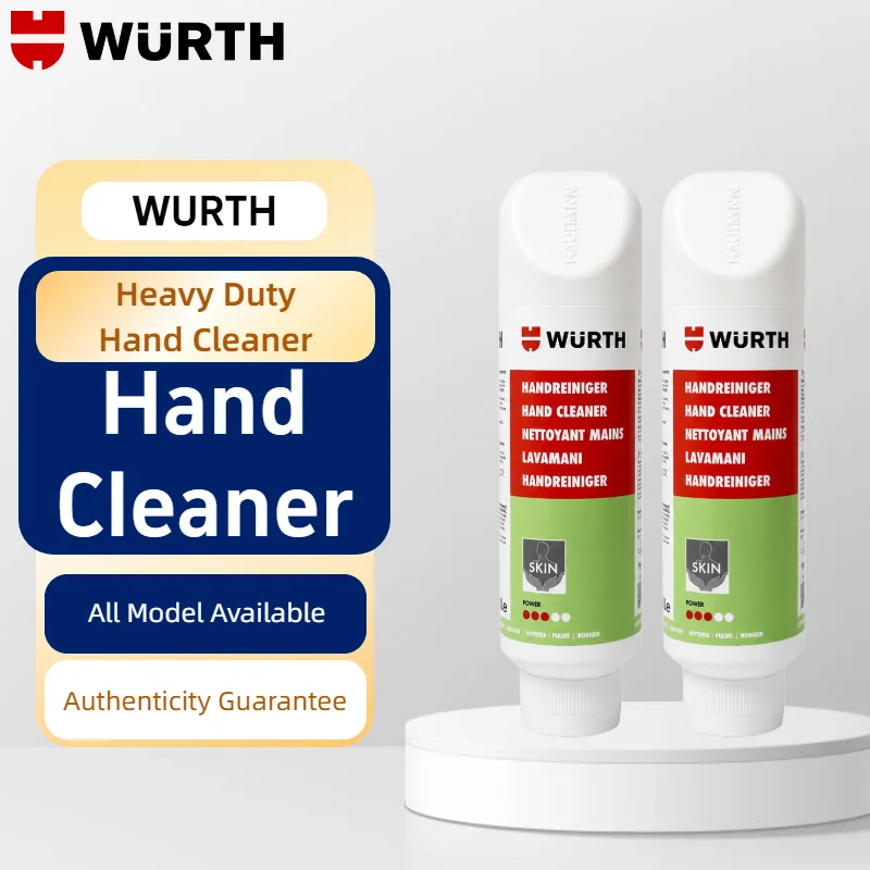 Wurth N-Super Hand Cleaner 250ml Heavy Duty Workshop Hand Wash Paste for Mechanics Oil Grease Metal Dust Removal
Wurth N-Super Hand Cleaner 250ml Heavy Duty Workshop Hand Wash Paste for Mechanics Oil Grease Metal Dust Removal