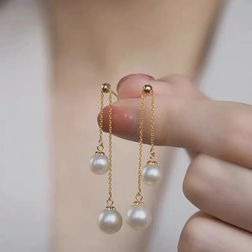 DIY Pearl Accessories S925 Pure Silver Ear Nail Empty Holder Gold Silver Ornament Earline Fit 5-10mm Circle E381
DIY Pearl Accessories S925 Pure Silver Ear Nail Empty Holder Gold Silver Ornament Earline Fit 5-10mm Circle E381