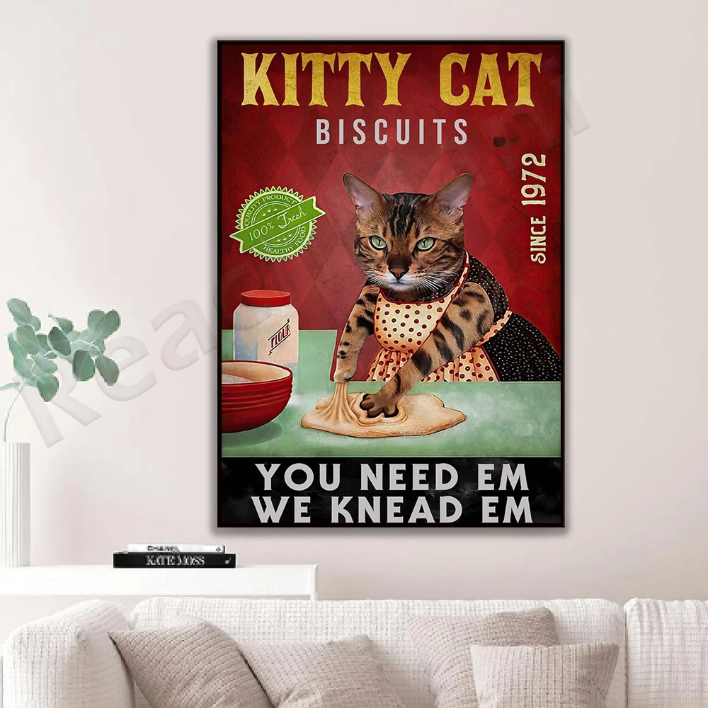 Kitty Cookies You Need We Knead Em Poster, Cat Poster, Wall Decor Print Kitty, Kitchen Room Decor, Baker Bengal Home Decor
Kitty Cookies You Need We Knead Em Poster, Cat Poster, Wall Decor Print Kitty, Kitchen Room Decor, Baker Bengal Home Decor