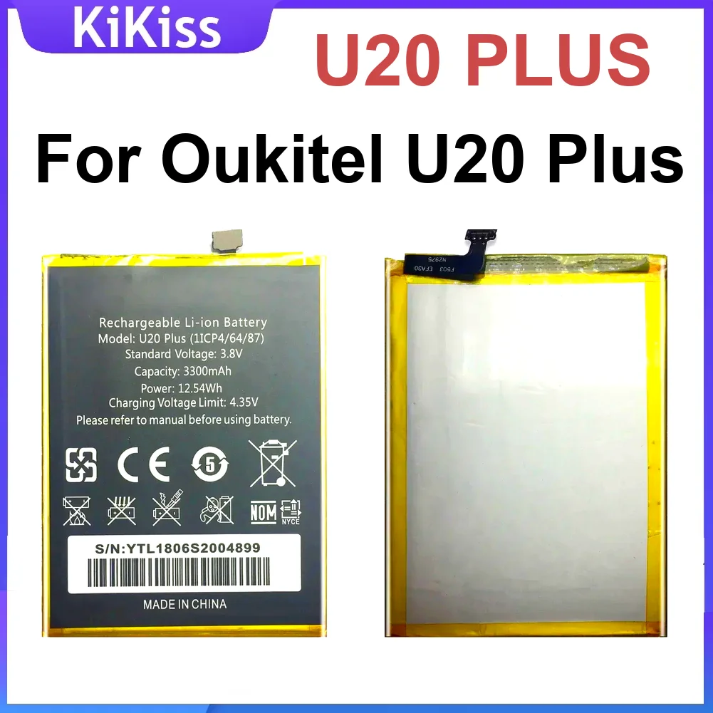 3300 мАч U20 Plus аккумулятор мобильного телефона для Oukitel перезаряжаемый большой емкости
3300 мАч U20 Plus аккумулятор мобильного телефона для Oukitel перезаряжаемый большой емкости