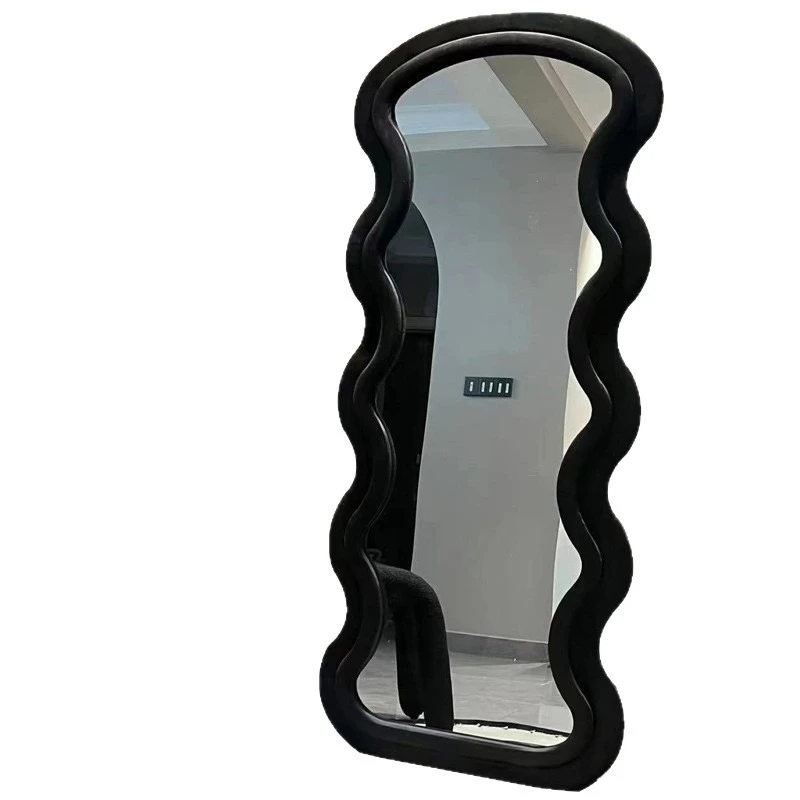 Cream ins wind home bedroom wave makeup floor mirror girls fitting clothing store special-shaped dressing mirror
Cream ins wind home bedroom wave makeup floor mirror girls fitting clothing store special-shaped dressing mirror