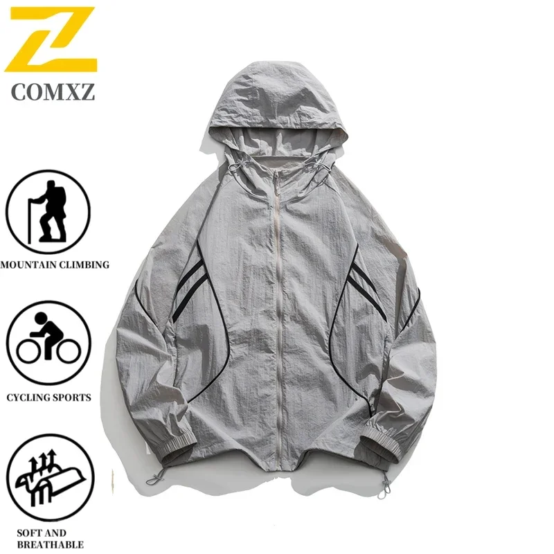 New Lightweight Sun Protection Jacket Men Women Outdoor Bike UV UPF50+ Thin Hooded Coat Summer Casual Fishing Skin Windbreaker
New Lightweight Sun Protection Jacket Men Women Outdoor Bike UV UPF50+ Thin Hooded Coat Summer Casual Fishing Skin Windbreaker