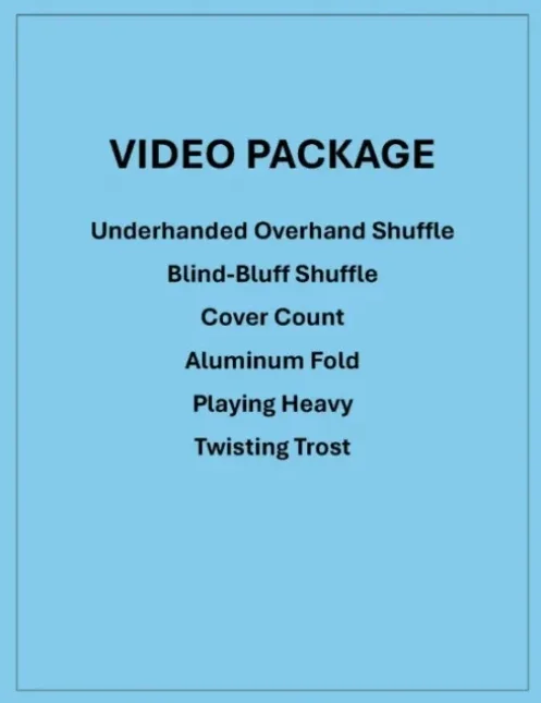 Steve Reynolds – A VIDEO PACKAGE by Steve Reynolds - Magic tricks (Instant Download)
Steve Reynolds – A VIDEO PACKAGE by Steve Reynolds - Magic tricks (Instant Download)