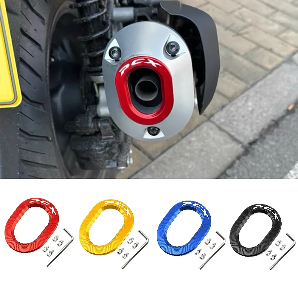 DON For Honda PCX160 PCX 160 2021-2025 PCX-160 CNC Exhaust Pipe Protection Guard Cover Port Protective Motorcycle Accessories
DON For Honda PCX160 PCX 160 2021-2025 PCX-160 CNC Exhaust Pipe Protection Guard Cover Port Protective Motorcycle Accessories