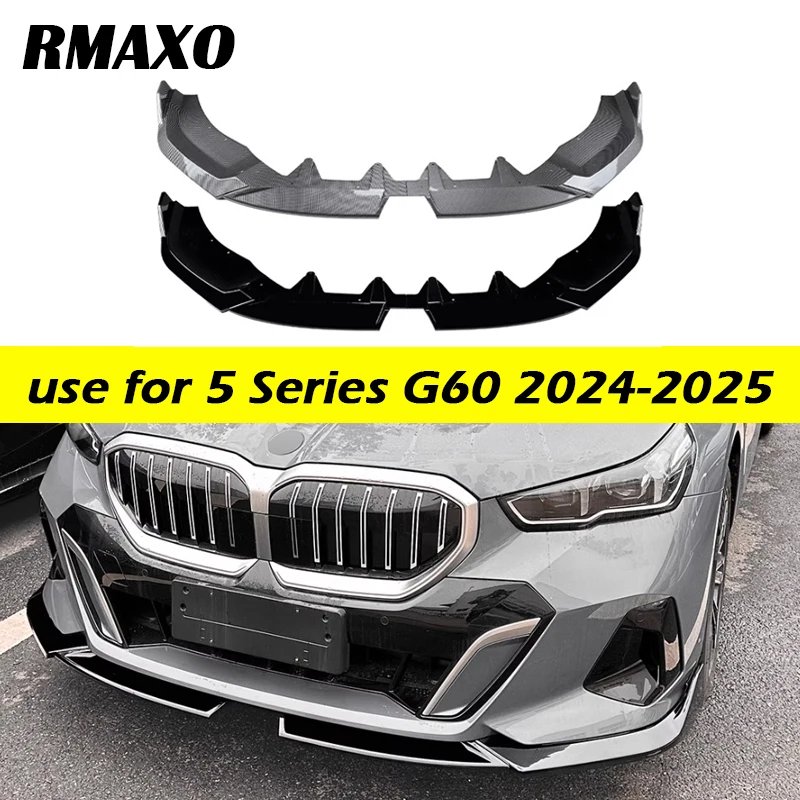 For BMW G60 i5 M5 520i 528i 535i 530i 525i 2024+ 2pcs front bumper lip splitter diffuser spoiler ABS gloss black body kit
For BMW G60 i5 M5 520i 528i 535i 530i 525i 2024+ 2pcs front bumper lip splitter diffuser spoiler ABS gloss black body kit