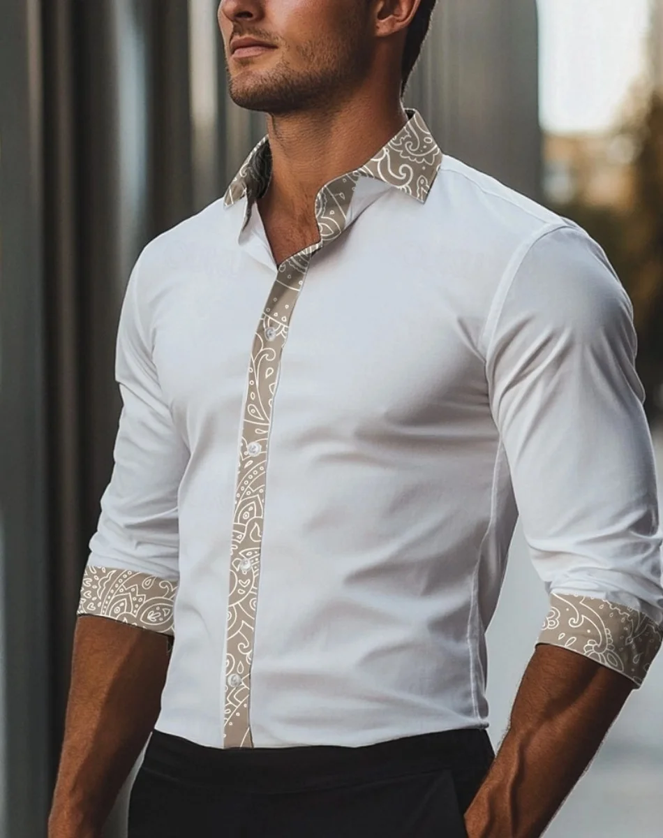 2025 Men's Spring and Summer Casual Long Sleeve Shirt/Men's Lapel Button Slim Casual Shirt Large Size XS-6XL High Quality
2025 Men's Spring and Summer Casual Long Sleeve Shirt/Men's Lapel Button Slim Casual Shirt Large Size XS-6XL High Quality