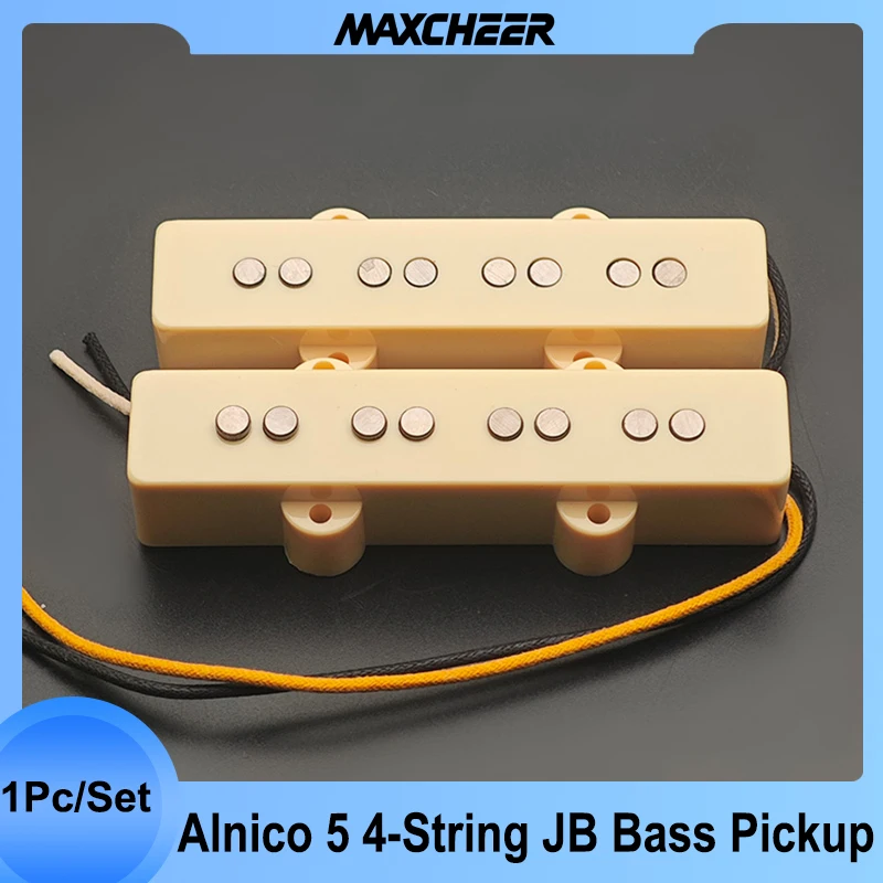 Открытый Alnico 5 Jazz JB Bass Pickup Neck или Bridge Pickup Плетеный тканевый кабель для 4-струнных басовых деталей
Открытый Alnico 5 Jazz JB Bass Pickup Neck или Bridge Pickup Плетеный тканевый кабель для 4-струнных басовых деталей