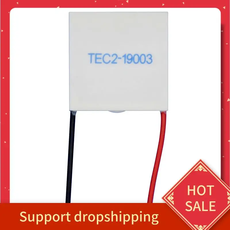 B44C 6X TEC2-19003 Thermoelectric Cooler Peltier 30X30mm 19003 Double Elements Module Electronic Cooling Sheet
B44C 6X TEC2-19003 Thermoelectric Cooler Peltier 30X30mm 19003 Double Elements Module Electronic Cooling Sheet