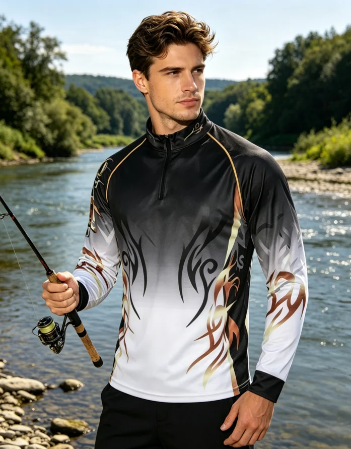 Summer Fishing Clothings Quick Dry Sun Protection Fishing Shirts Anti-UV Camping Hiking Clothes Fishing Jerseys
Summer Fishing Clothings Quick Dry Sun Protection Fishing Shirts Anti-UV Camping Hiking Clothes Fishing Jerseys