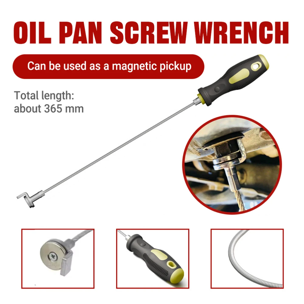 Oil Drain Plug Removal Tool Strong Magnetic Suction Head Wrench Anti Scald For Auto Car Gearbox Oil Pan Disassembly
Oil Drain Plug Removal Tool Strong Magnetic Suction Head Wrench Anti Scald For Auto Car Gearbox Oil Pan Disassembly