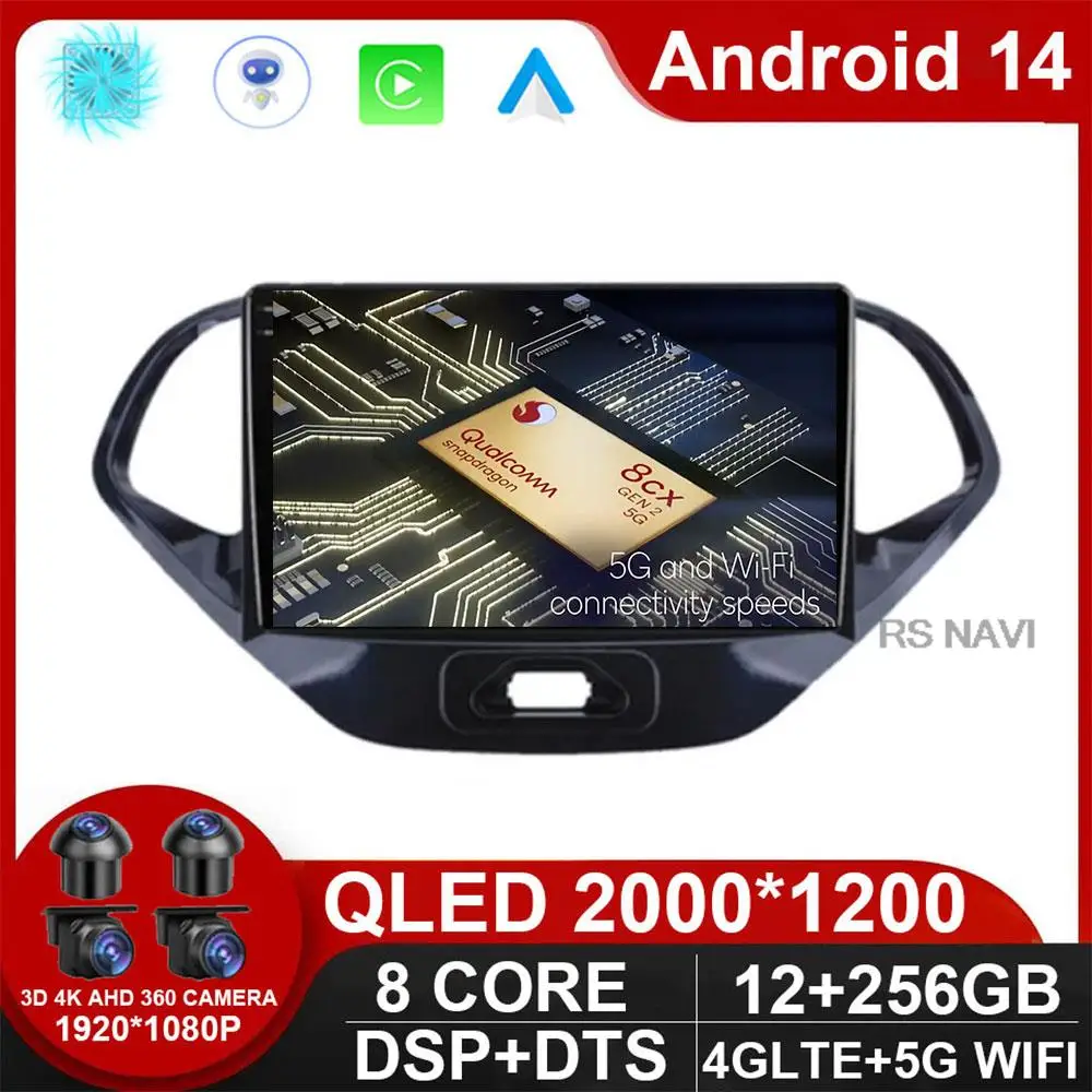 Car Android 14 Radio Multimedia Player For Ford Figo 2015 - 2018 HD Screen Bluetooth USB Carplay MP5 FM Stereo GPS DSP 2 Din
Car Android 14 Radio Multimedia Player For Ford Figo 2015 - 2018 HD Screen Bluetooth USB Carplay MP5 FM Stereo GPS DSP 2 Din