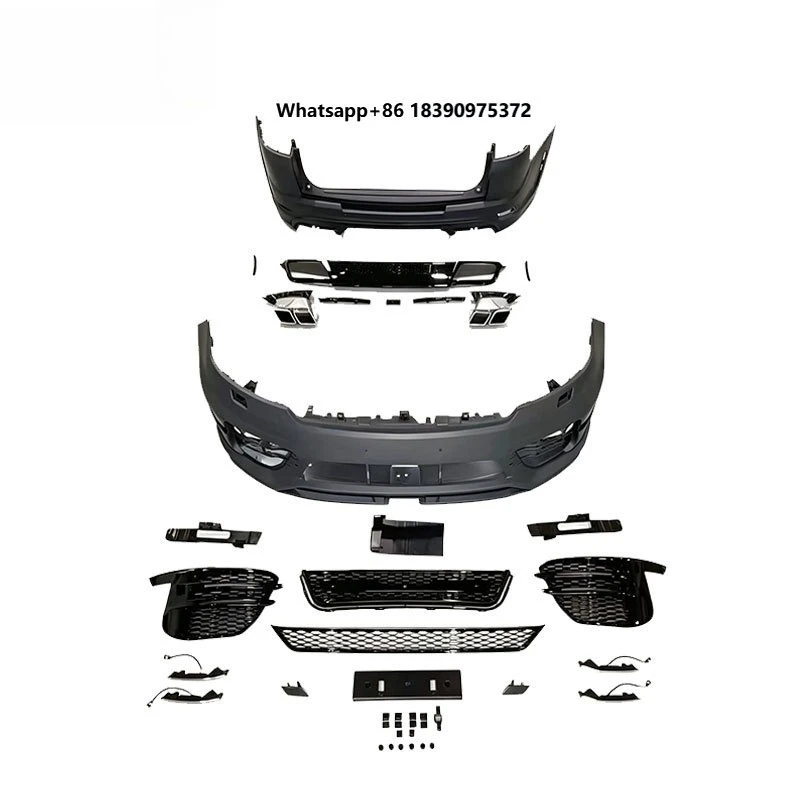 Mid Facelift Complete Front Rear Bumper Grille Wheel Arch Aero Kit Full Body Kit for Sport 2018-2022 to L-Style
Mid Facelift Complete Front Rear Bumper Grille Wheel Arch Aero Kit Full Body Kit for Sport 2018-2022 to L-Style