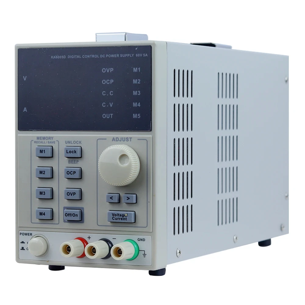 KORAD KA6005D Programmable linear DC power supply 60V/5A/300W use in labs colleges and production constant-voltage
KORAD KA6005D Programmable linear DC power supply 60V/5A/300W use in labs colleges and production constant-voltage