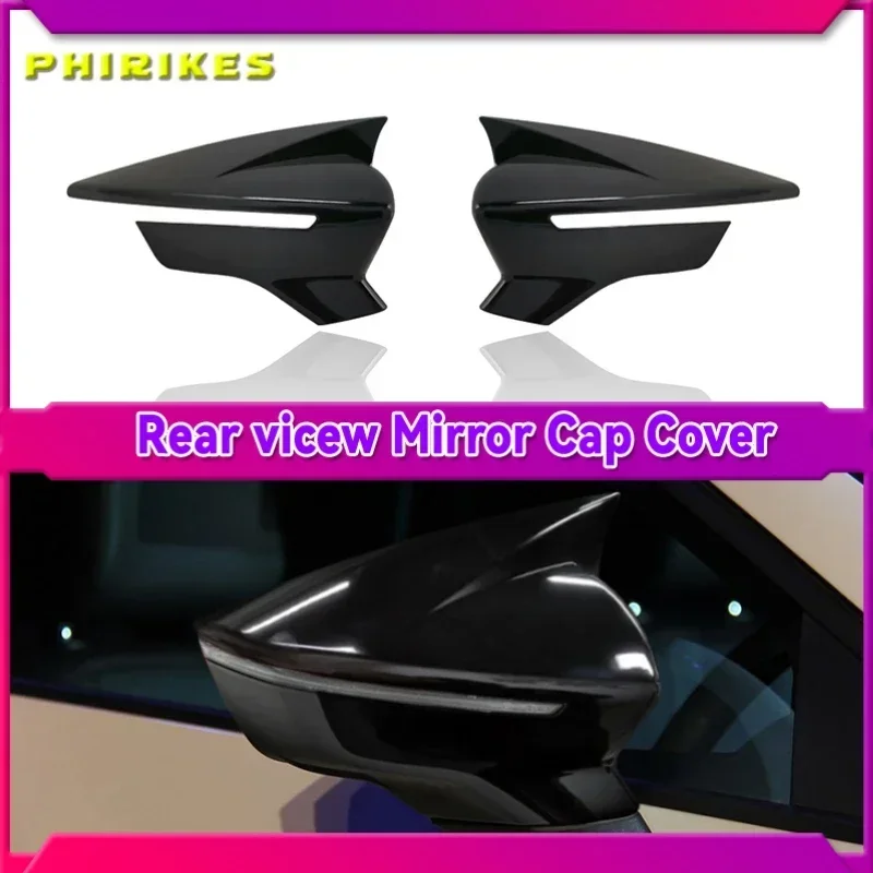Black Mirror Cap For Seat Leon 5F MK3 ST Cupra 2013-2020 Ibiza MK5 Arona 2017-2018 Car Side Rearview Mirror Cover Accessories
Black Mirror Cap For Seat Leon 5F MK3 ST Cupra 2013-2020 Ibiza MK5 Arona 2017-2018 Car Side Rearview Mirror Cover Accessories