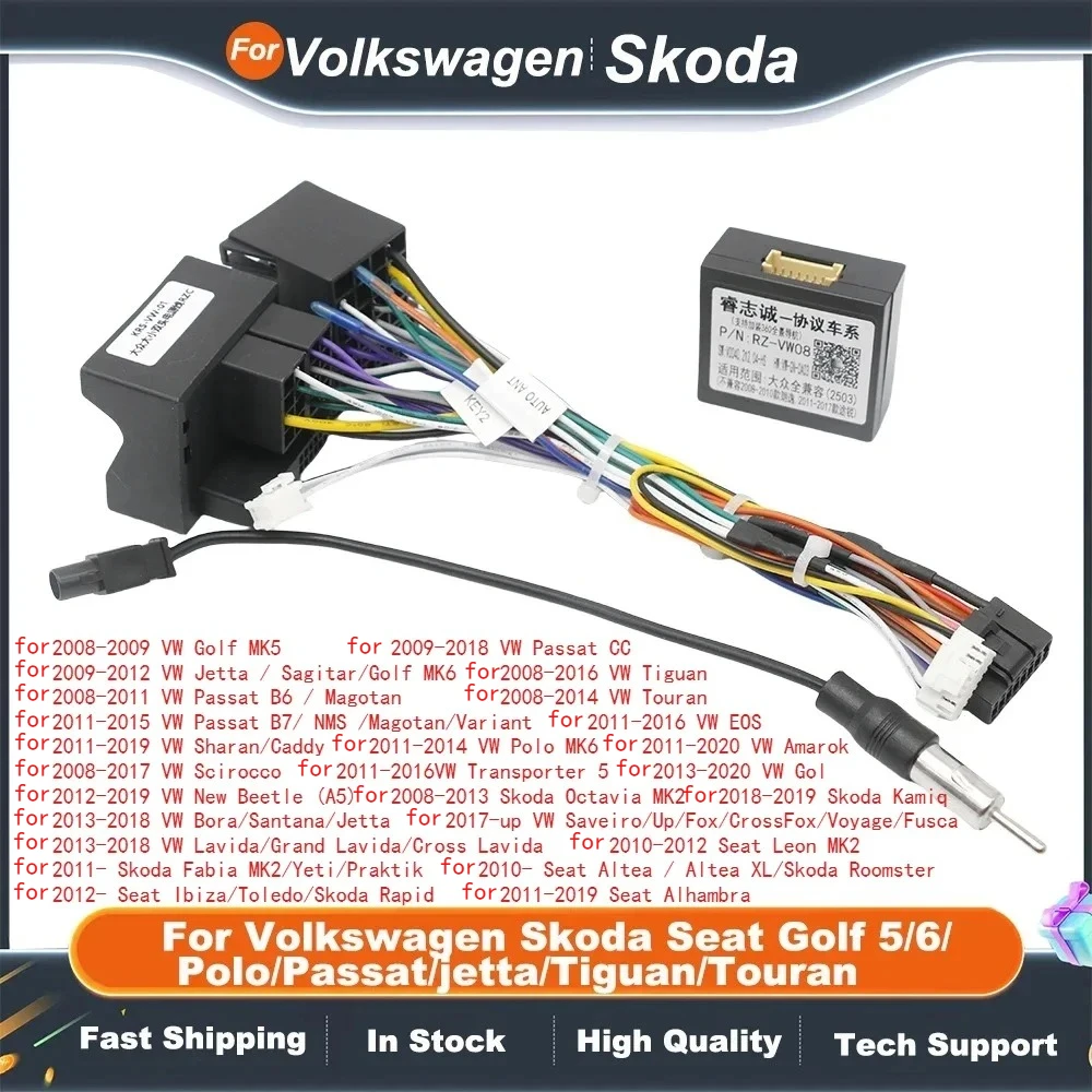 Коробка Canbus для Android Volkswagen Skoda Seat Golf 5/6/Polo/Passat/jetta/Tiguan/Touran Автомобильный плеер VW-RZ-08/G-RZ-VW58, проводный кабель
Коробка Canbus для Android Volkswagen Skoda Seat Golf 5/6/Polo/Passat/jetta/Tiguan/Touran Автомобильный плеер VW-RZ-08/G-RZ-VW58, проводный кабель