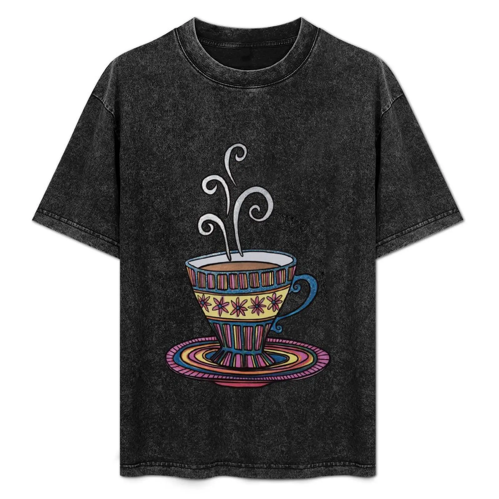Glitter Coffee Time on Black T-Shirt All Match Print Short Sleeve Top
Glitter Coffee Time on Black T-Shirt All Match Print Short Sleeve Top