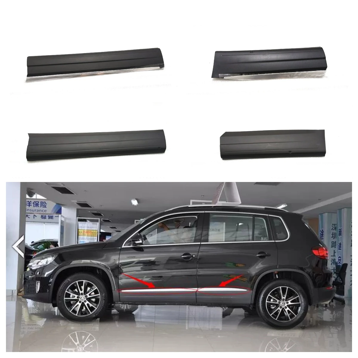 Для Tiguan L Tiguan 2010 - 2016 2017 Передняя и задняя дверь Нижняя защита Нижняя отделка панель Дверная панель Молдинг
Для Tiguan L Tiguan 2010 - 2016 2017 Передняя и задняя дверь Нижняя защита Нижняя отделка панель Дверная панель Молдинг
