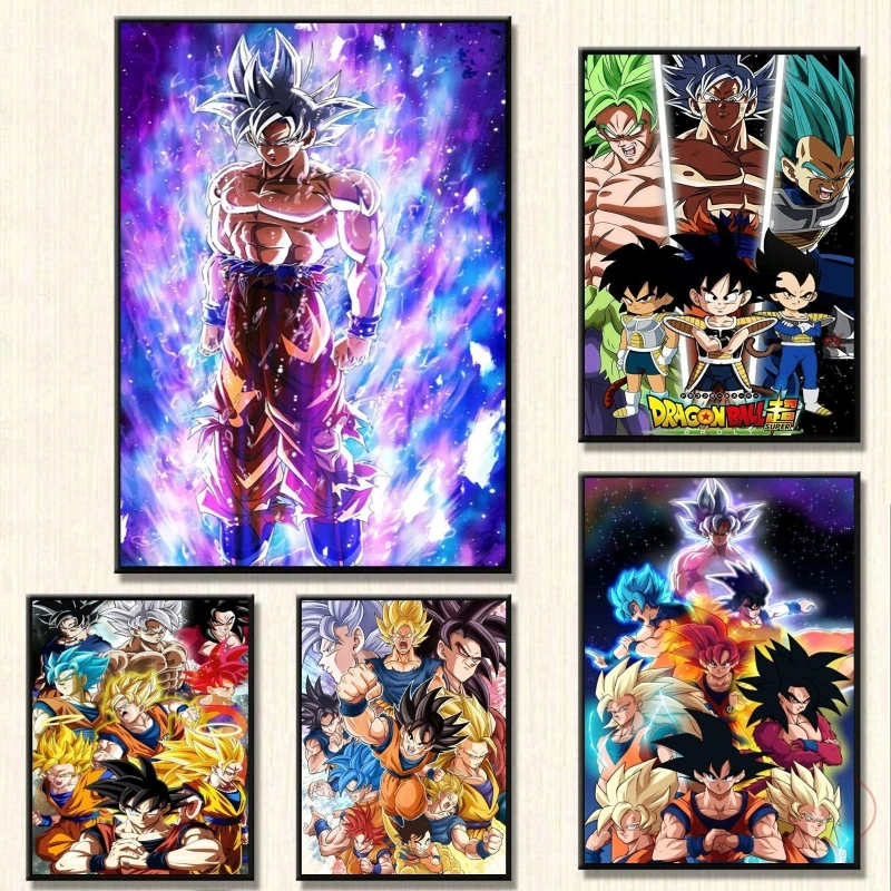 Japan Anime Canvas Printing Posters Dragon Ball Goku Vegeta High Quality Wall Art Modern Living Room Decor Pictures Kids Gifts 
Japan Anime Canvas Printing Posters Dragon Ball Goku Vegeta High Quality Wall Art Modern Living Room Decor Pictures Kids Gifts