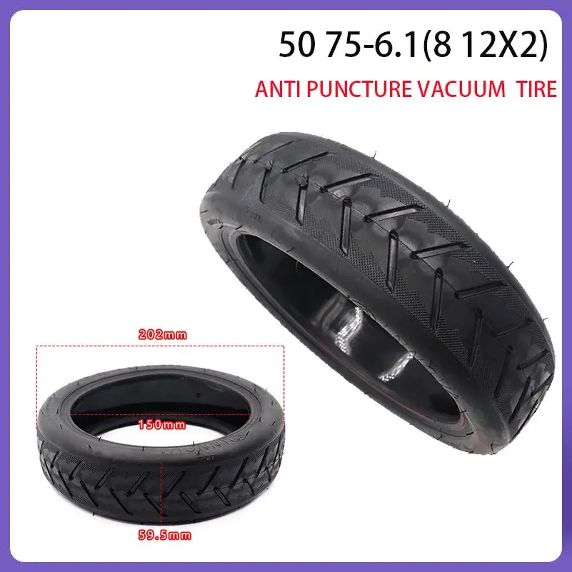 8.5-inch Tire Replacement for Xiaomi Home M365 Electric Scooter: 50 75-6.1 (8 12X2) Vacuum or Self-Healing Tires
8.5-inch Tire Replacement for Xiaomi Home M365 Electric Scooter: 50 75-6.1 (8 12X2) Vacuum or Self-Healing Tires