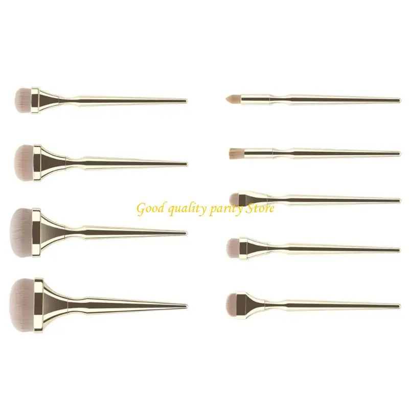 M4YA Многофункциональная кисточка, дружественная к ручке 9pcs Косметическое набор кистей Синтетическое волокно
M4YA Многофункциональная кисточка, дружественная к ручке 9pcs Косметическое набор кистей Синтетическое волокно