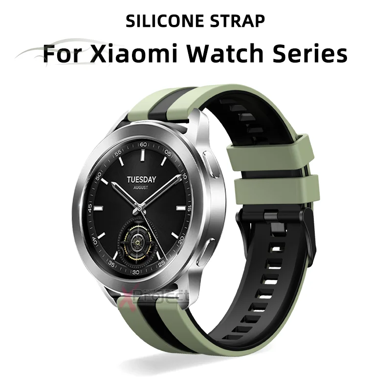 Силиконовый ремешок для Xiaomi Watch S4 Sport Quick Release Мягкий спортивный ремешок для Xiaomi Watch S3 S2 S1 Mi Color 2, браслет, ремешок для часов
Силиконовый ремешок для Xiaomi Watch S4 Sport Quick Release Мягкий спортивный ремешок для Xiaomi Watch S3 S2 S1 Mi Color 2, браслет, ремешок для часов