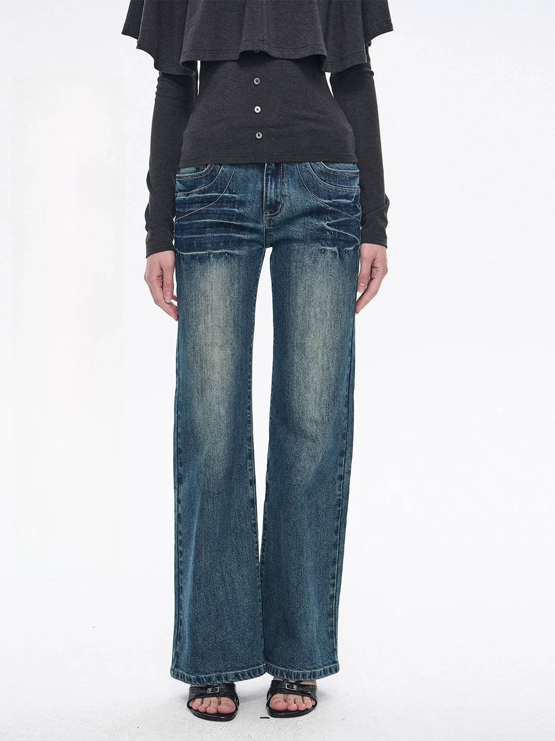 Goosfir Original Design Cotton Straight Leg Jeans Natural Waist Summer New Style Women's Simple Slim Fit Long Pants
Goosfir Original Design Cotton Straight Leg Jeans Natural Waist Summer New Style Women's Simple Slim Fit Long Pants