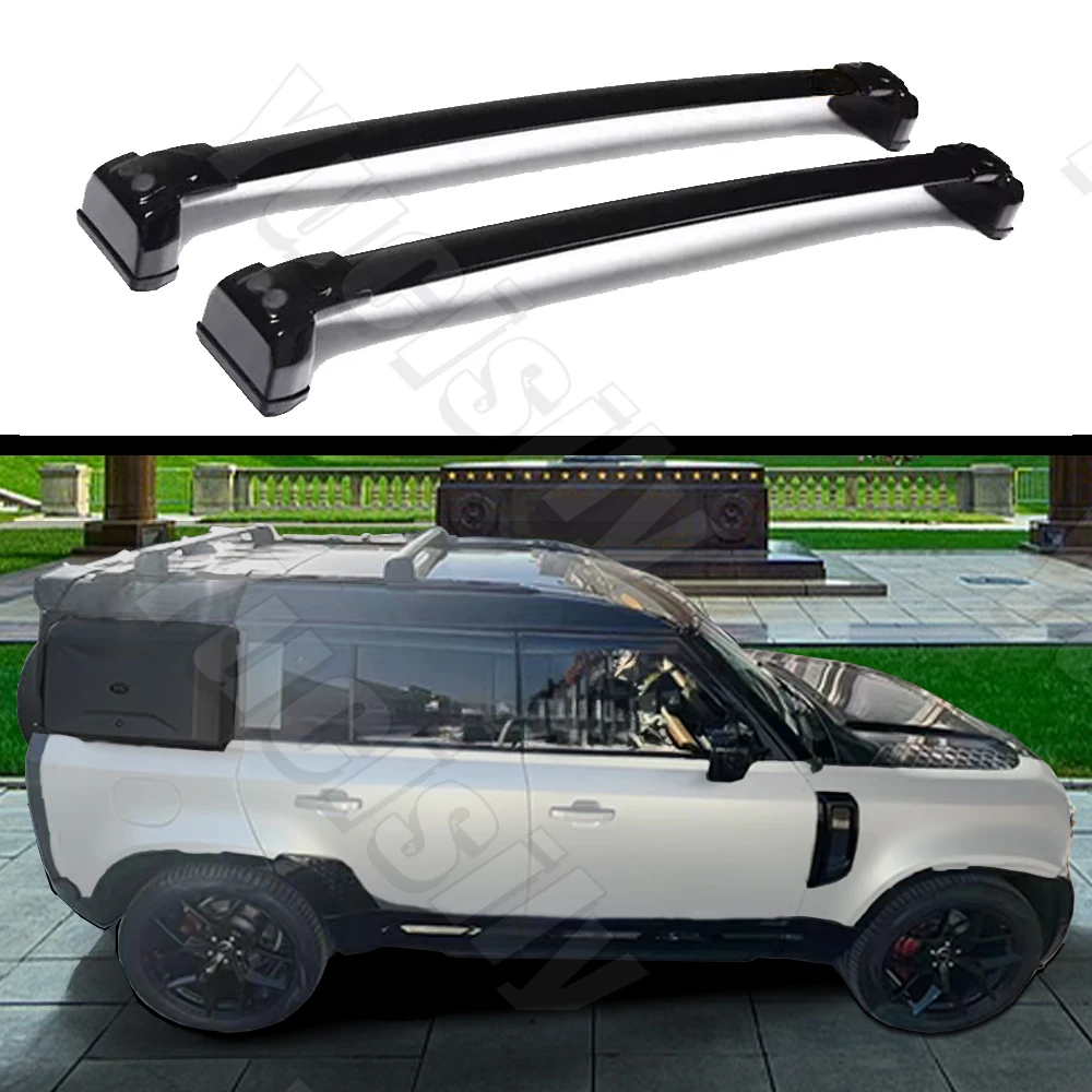 Black Roof Rack Cross Bars Crossbars Fits for Land Rover Defender L851 4D 110 2020-2026
Black Roof Rack Cross Bars Crossbars Fits for Land Rover Defender L851 4D 110 2020-2026