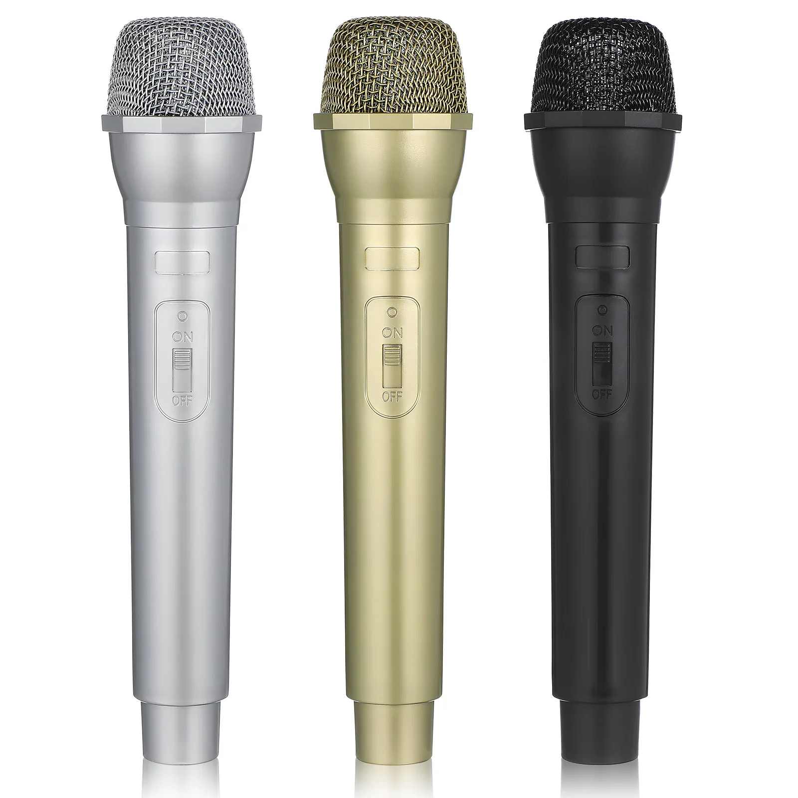 3 pcs Plastic Fake Microphones for Kids Birthday Party Favors Toy Musical Instruments Realistic Design Sturdy Construction
3 pcs Plastic Fake Microphones for Kids Birthday Party Favors Toy Musical Instruments Realistic Design Sturdy Construction