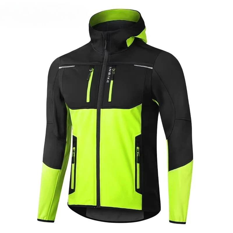 INBIKE Men's Winter Cycling Jacket with Hood Warm Fleece Windbreaker Coat for Men Windproof Outdoor Man Cycling Clothing Hiking
INBIKE Men's Winter Cycling Jacket with Hood Warm Fleece Windbreaker Coat for Men Windproof Outdoor Man Cycling Clothing Hiking