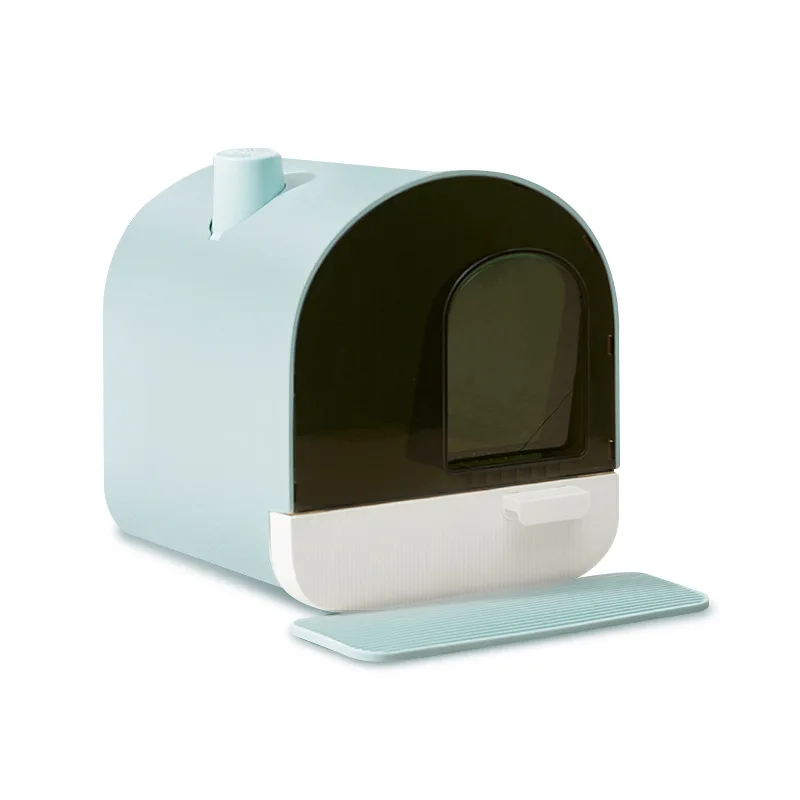 STLFFully Enclosed Elegant Thicken Sandbox Villa Anti Splash Large Space Pet Cat Toilet LittersBox Basin
STLFFully Enclosed Elegant Thicken Sandbox Villa Anti Splash Large Space Pet Cat Toilet LittersBox Basin