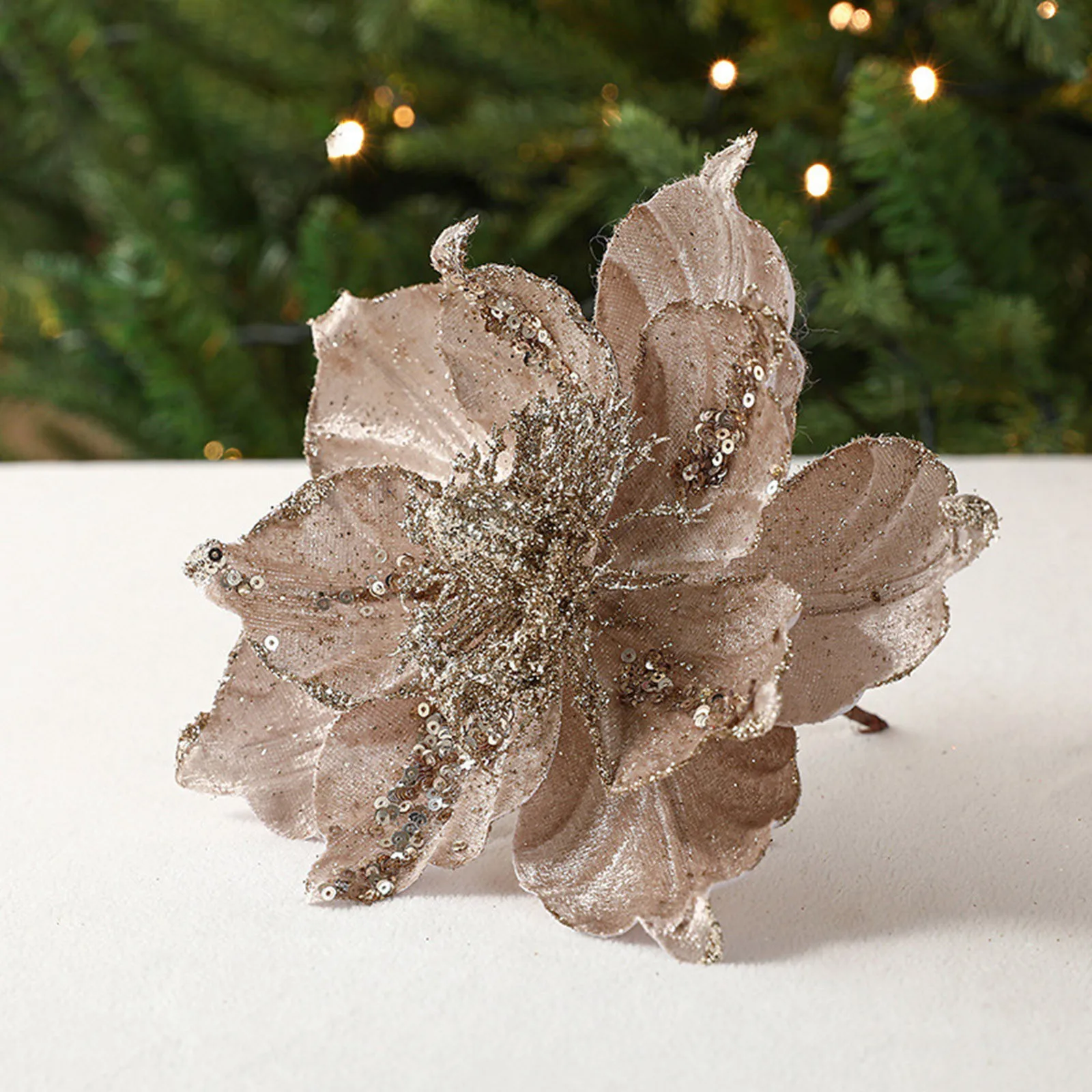 Hot Sale Multi Color Flower Pattern Christmas Flower Multi Layer Fabric With Sequins Christmas Tree Decorations 2024 Chic
Hot Sale Multi Color Flower Pattern Christmas Flower Multi Layer Fabric With Sequins Christmas Tree Decorations 2024 Chic