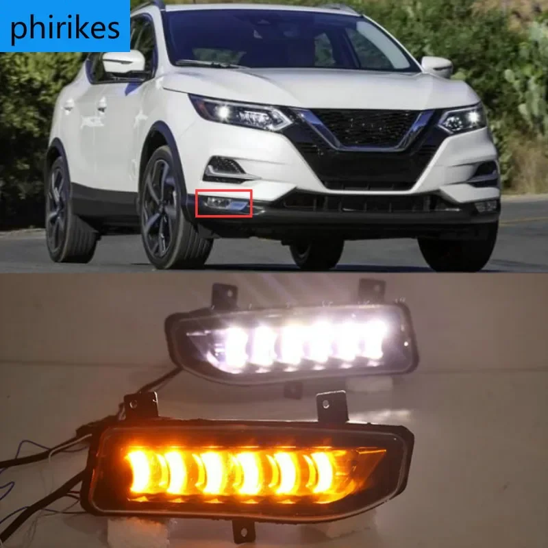 2PCS LED Daytime Running Light For Nissan Qashqai 2019 2020 Dynamic Turn Yellow Signal Car DRL 12V LED Fog Lamp
2PCS LED Daytime Running Light For Nissan Qashqai 2019 2020 Dynamic Turn Yellow Signal Car DRL 12V LED Fog Lamp