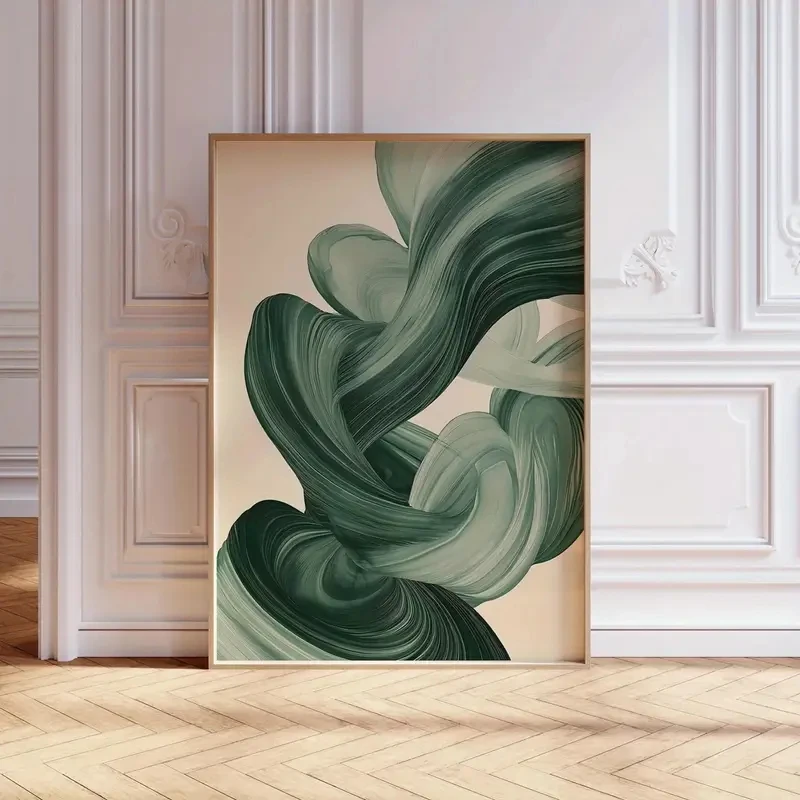 Abstract Green Line Canvas Poster Print Picture Wall, Modern Living Room, Dining Room, Office Room and Home Decoration Print
Abstract Green Line Canvas Poster Print Picture Wall, Modern Living Room, Dining Room, Office Room and Home Decoration Print
