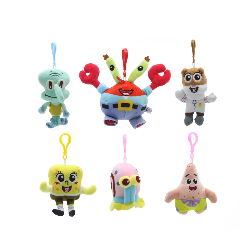New Cute Anime Spongebob Squarepants Patrick Star Squidward Eugene Gary Stuffed Plush Toy Pendant Keychain Birthday Gift
New Cute Anime Spongebob Squarepants Patrick Star Squidward Eugene Gary Stuffed Plush Toy Pendant Keychain Birthday Gift