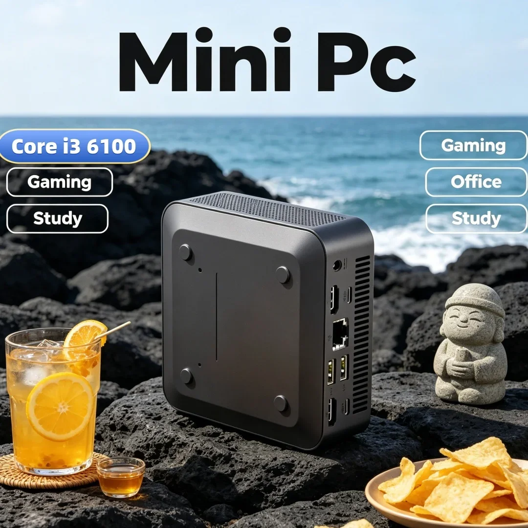 Ultra Slim Pocket Mini PC Core I3 6100 1TB 2TB SSD 4KHD Win11 WiFi 6 16GB 32GB RAM Gaming Desktop PC Home Office
Ultra Slim Pocket Mini PC Core I3 6100 1TB 2TB SSD 4KHD Win11 WiFi 6 16GB 32GB RAM Gaming Desktop PC Home Office