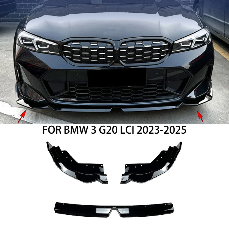 FOR BMW 3 G20 LCI 2023-2025 black Carbon fiber LOOK ABS Front Bumper Lip Spoiler Splitters Cover Body kit Side Skirt
FOR BMW 3 G20 LCI 2023-2025 black Carbon fiber LOOK ABS Front Bumper Lip Spoiler Splitters Cover Body kit Side Skirt