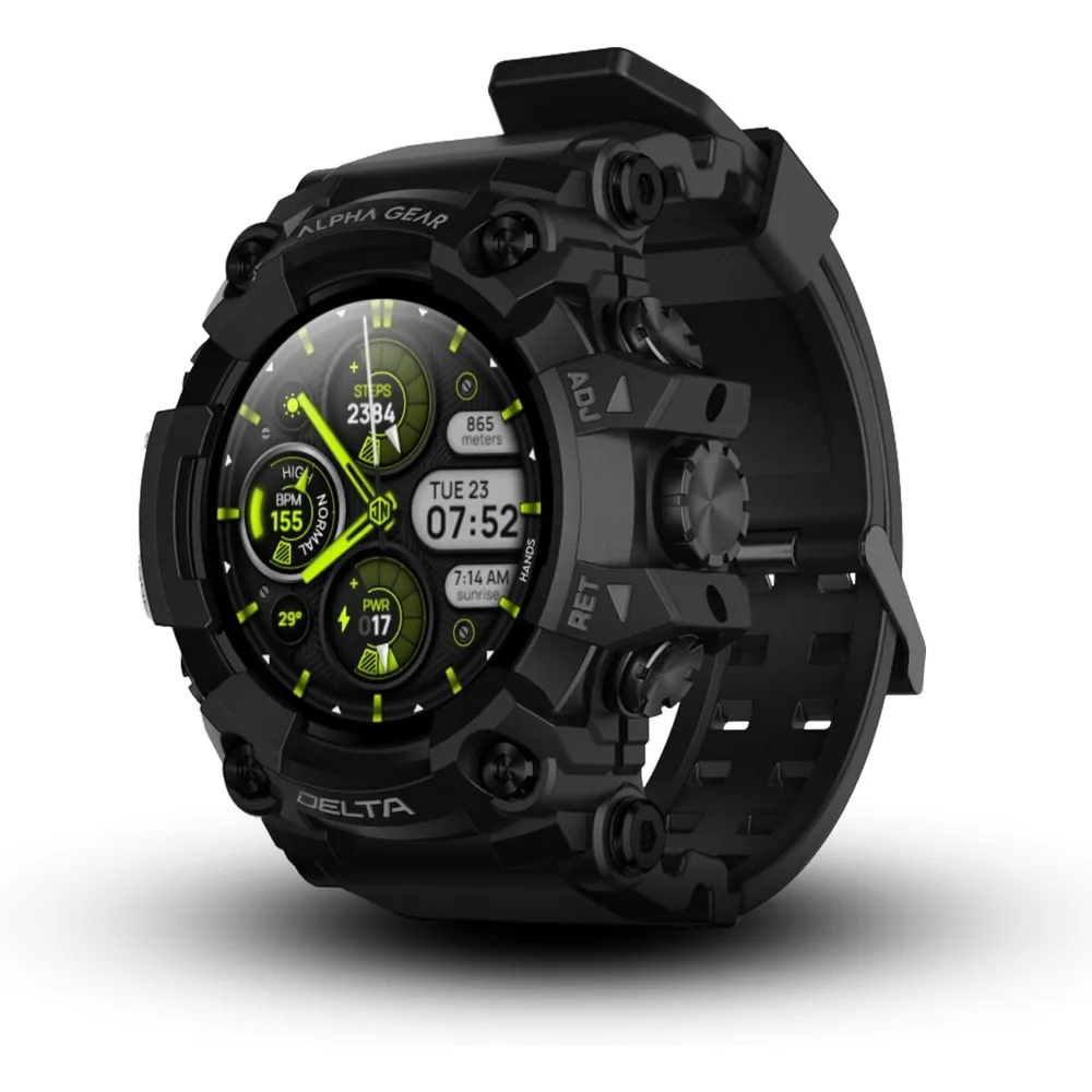 Rugged Men's Smartwatch with Long Battery Life and Extreme Temperature Resistance
Rugged Men's Smartwatch with Long Battery Life and Extreme Temperature Resistance