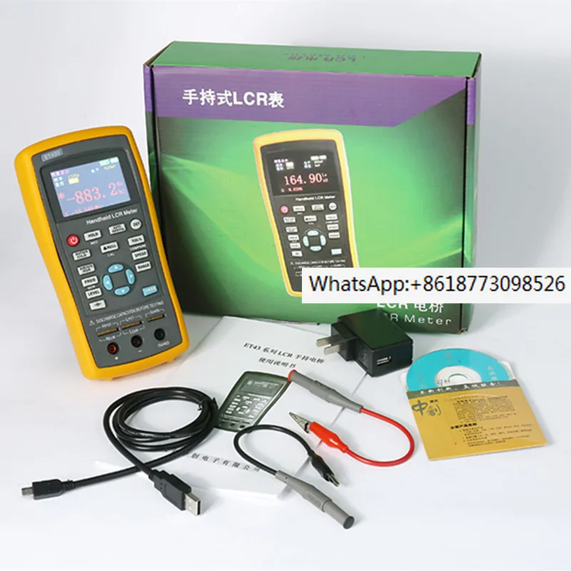 Zhongchuang et430/et432/et433/et431 handheld LCR digital bridge tester maintenance victory
Zhongchuang et430/et432/et433/et431 handheld LCR digital bridge tester maintenance victory
