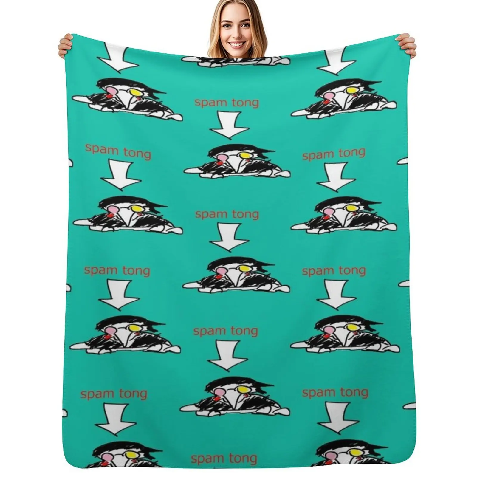 Deltarune Spamton Throw Blanket Cozy Light Blanket for Travel Camping Picnic
Deltarune Spamton Throw Blanket Cozy Light Blanket for Travel Camping Picnic