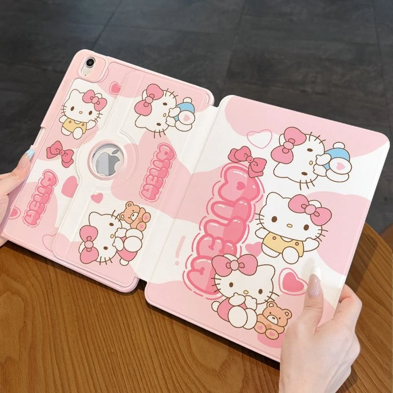 HelloKitty & Melody IPad Case for IPad Air8 Air7 13in/11in Pro 12.9 11th 10Gen 10.9 7/8/9th 10.2Inch 360° Rotate Anti-Bend Cover
HelloKitty & Melody IPad Case for IPad Air8 Air7 13in/11in Pro 12.9 11th 10Gen 10.9 7/8/9th 10.2Inch 360° Rotate Anti-Bend Cover