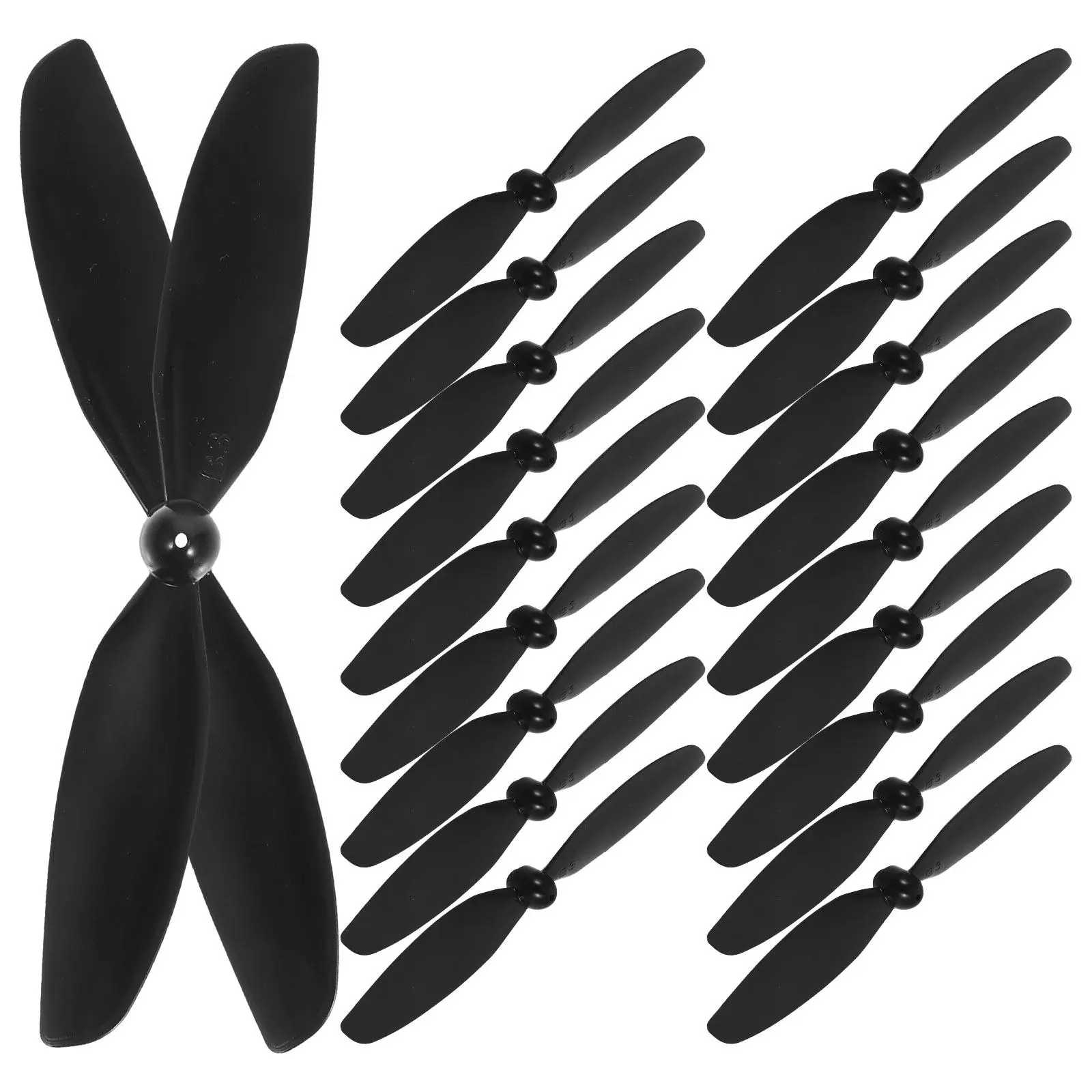 10Pairs Airplane Propeller Blades Plastic Replacement Parts for Rc Plane Accessories Mini 2-Vane Propeller Blades Airplane
10Pairs Airplane Propeller Blades Plastic Replacement Parts for Rc Plane Accessories Mini 2-Vane Propeller Blades Airplane